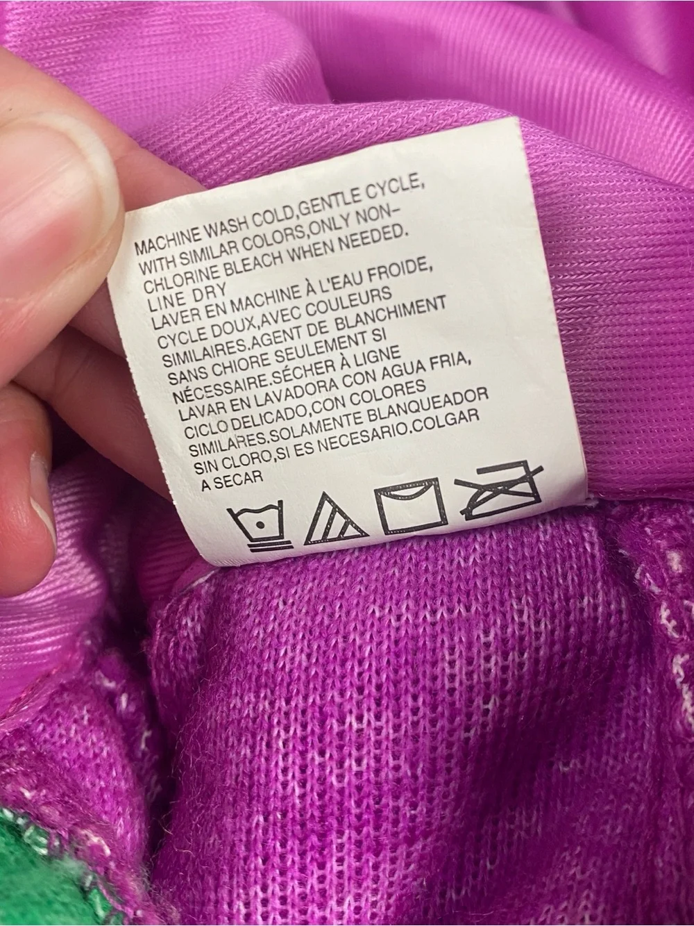 Barney The Purple Dinosaur Sherpa Fleece Kids Costume Zip 1997 halloween 4-6